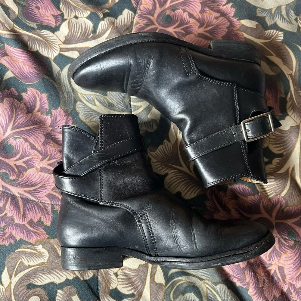 Acne Studios Black Lamb Leather Jodhpur ankle boots Size 35 (US 5)